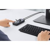 Ugreen 7v1 Multifunkcijski razdelilnik HUB USB-C - 7x USB 3.0 PD DC 12V siv, (21831402) | Shoptok.si