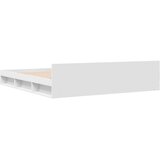  Okvir kreveta s ladicama bez madraca bijeli 200x200 cm | Eponuda.com