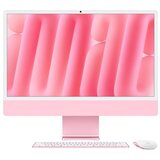Apple 2024 imac all-in-one desktop computer with M4 chip with 10-core cpu and 10-core gpu: built for intelligence, 24-inch retina display, 24GB unified memory, 512GB ssd storage; pink Cene