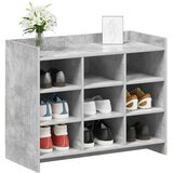  Ormar za cipele s pohranom Betonska siva 85 x 39,5 x 70 cm | shoptok.hr