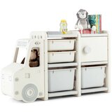 Costway Organizator za shranjevanje igrač Shramba za igrače 110 x 32 x 66 cm, (5000023927) Cene