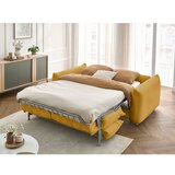 Bobochic Paris Rumena raztegljiva sedežna garnitura 214 cm Ernest – | Shoptok.si