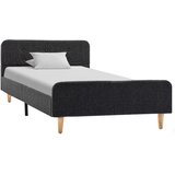  Okvir za krevet od jute tamnosivi 100 x 200 cm | shoptok.hr