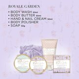 Baylis & Harding Royale Garden Lavender & Rose Hip Tea darilni set kovinska škatla | Shoptok.si