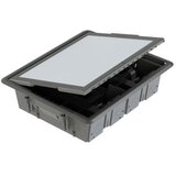 GEWISS GW24617 podna izlazna kutija - inoks poklopac - sistem 32 modula | Eponuda.com