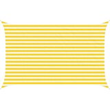  Jedro za sunce Žuta i bijela 4 x 2,5 m 100% poliester Oxford | shoptok.hr