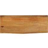 vidaXL Mizna plošča z naravnim robom 70x40x2,5 cm trden mangov les | Shoptok.si