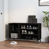 Ormarić za cipele crni 102 x 36 x 60 cm od konstruiranog drva Cijene