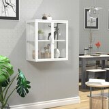 MID.YOU Viseča Vitrina Flokas S, Bela | Shoptok.si