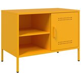 TV ormarići 2 kom žuta boja senfa 68 x 39 x 50,5 cm čelični | shoptok.hr