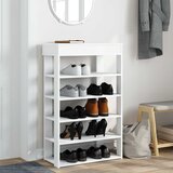  Stalak za cipele bijeli 60x30x98 cm izrađeno drvo | shoptok.hr