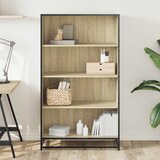  Polica za knjige sonoma hrast 80,5x35x139 cm izrađeno drvo | Eponuda.com