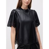 Reserved Rupičasta bluza - crno | shoptok.hr