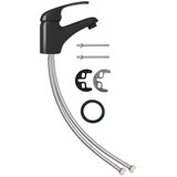  Miješalica za umivaonik crna 13 x 10 cm | shoptok.hr