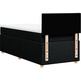  Box spring krevet s madracem crni 80 x 200 cm od tkanine | shoptok.hr