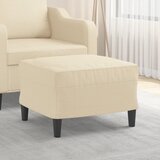 The Living Store Stolček za noge krem 60x50x41 cm blago - Stolček Za Noge, (21419820) | Shoptok.si