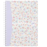 Blok KOLEGIJ A5 CRTE 60L FLORAL PASTEL OXFORD 400094953 SORT | Shoptok.si