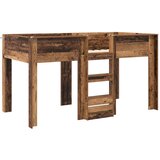  Krevet na kat za djecu s madracem Staro drvo 100 x 200 cm | shoptok.hr