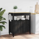  Kuhinjski kolica MONZA Crna 84 x 40 x 88,5 cm Cijene