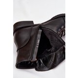 Boto Insulated women's ankle boots flat heel flowers black Labise | shoptok.hr
