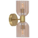  Zidna lampa PIEGA 2xE14/10W/230V mesing/zadimljeno bež | Eponuda.com