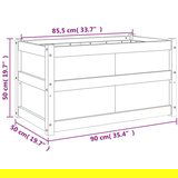 Sadilica 90x50x50 cm od impregnirane borovine | shoptok.hr
