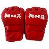 INF Rokavice za boks s pol prsta - MMA Sparring & Trening z vrečo za udarjanje Red, (5000078440) | Shoptok.si