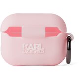 Karl Lagerfeld Etui za telefon roza / črna | Shoptok.si
