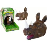 Rhinoceros Animal Hand Puppet Brown  Rhinoceros Animal Hand Puppet Brown Slike
