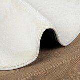  Tepih OVIEDO kratkih vlakana krem Ø 200 cm | shoptok.hr