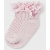 Mayoral Newborn Otroške nogavice roza barva