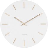 Karlsson Bela stenska ura z zlatimi kazalci Karlsson Charm, ø 30 cm Cene