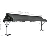  Samostojeća tenda 600 x 300 cm antracit | Eponuda.ba