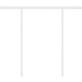  Avtomatsko zložljiva tenda s stebrički 3,5x2,5 m oranžna/rjava, (20729000) | Shoptok.si