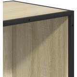  Ormar za knjige sonoma hrast 80,5x35x76 cm konstruirano drvo | shoptok.hr