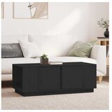  Klubska mizica črna 110×50×40 trdna borovina | Shoptok.si