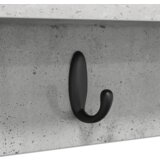  Vješalica za kapute na zidu Beton siva 80 x 10.5 x 18 cm | shoptok.hr