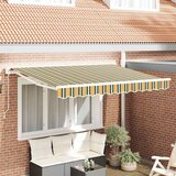  Okvir tende Zelena i žuta 250 x 200 cm Poliester s PU premazom | shoptok.hr
