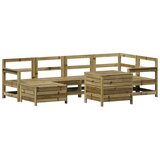  7-dijelni set vrtnih sofa od impregnirane borovine | shoptok.hr