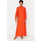 Trendyol Dress - Orange - Shirt dress Cene