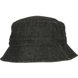 Flexfit Denim Bucket Hat Black/Grey Cene