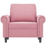  Fotelja ružičasta 60 cm baršunasta | shoptok.hr