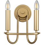  Kichler KL-CAPITOL-HILL2-PNBR - Zidna svetiljka CAPITOL HILL 2xE14/40W/230V zlatna | Eponuda.com
