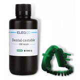Elegoo dental castable uv resin 0.5kg - green | ePonuda.com