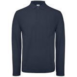  MAJICA DUGI RUKAVI POLO B&C ID.001 LSL 180G TAMNO PLAVA XL | shoptok.hr