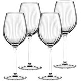 Altom design Set Čaša za Crno Vino Plisse 500 ml - 4 komada | shoptok.hr