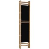  Sklopiva sobna pregrada s 3 panela 120 cm od bambusa i platna | shoptok.hr