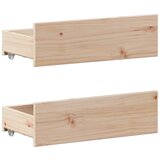  Okvir kreveta bez madraca s uzglavljem 200x200 cm od borovine | shoptok.hr