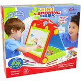  Sklopiva ploča u kovčegu, dvostrana 2-u-1 - crvena/plava | shoptok.hr