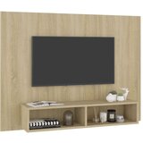 vidaXL Stenska TV omarica sonoma hrast 120x23,5x90 cm inženirski les, (20913684) | Shoptok.si